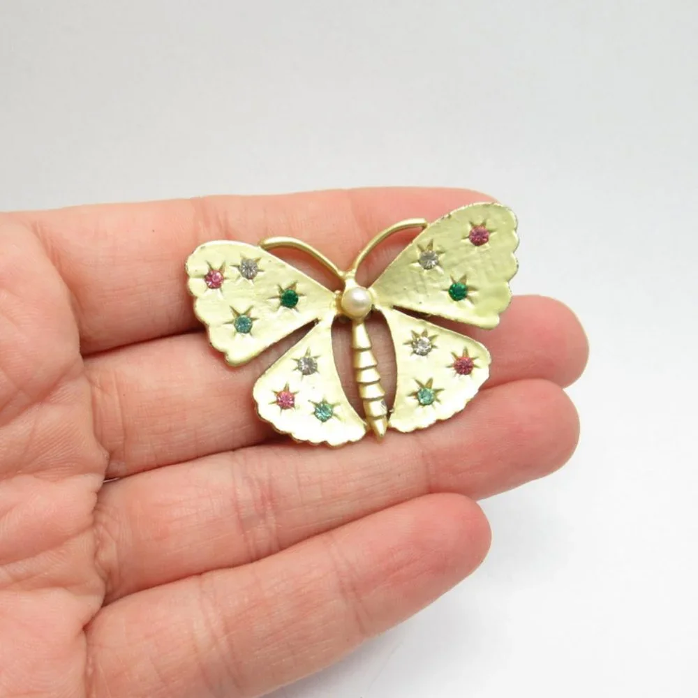 Vintage Butterfly Brooch